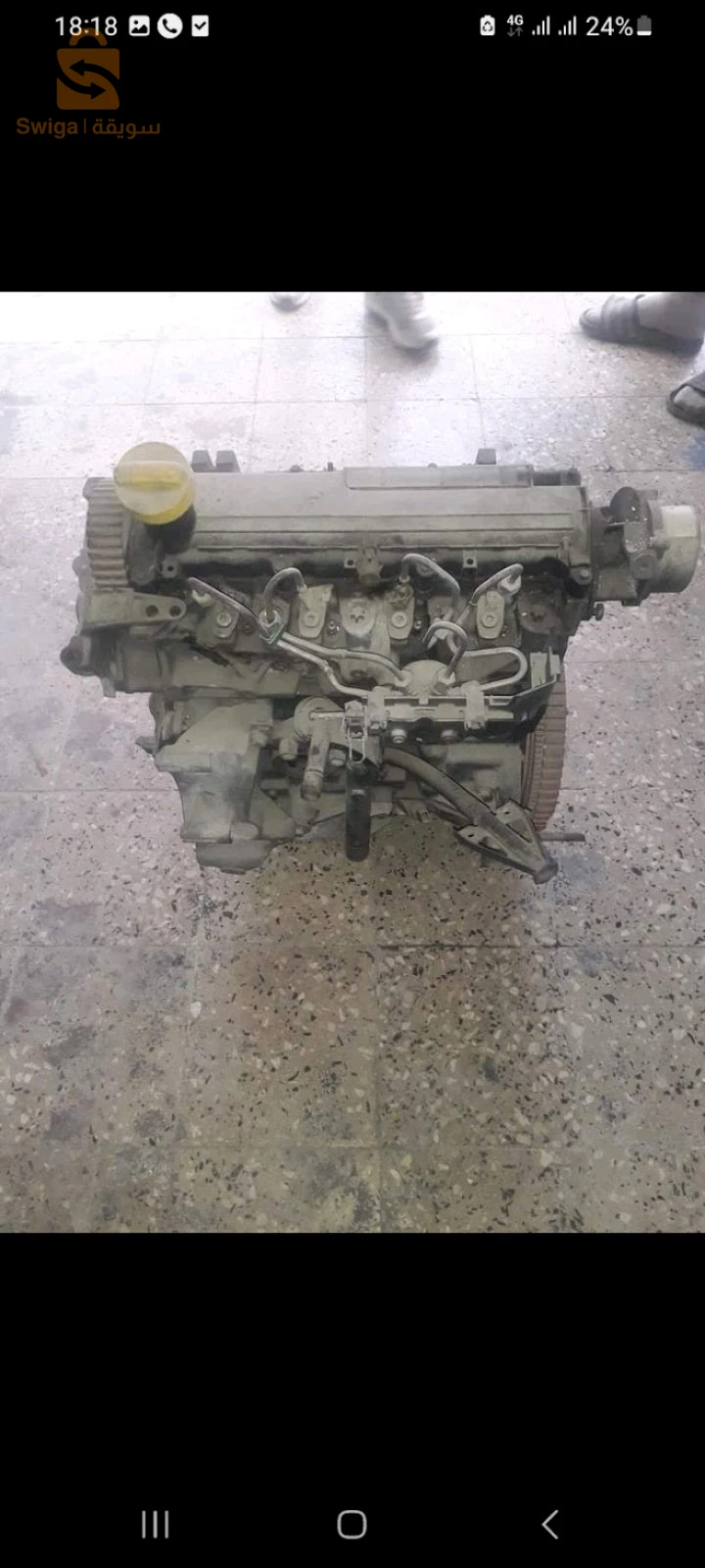 moteur 1.5 dci kangoo 2014 machi 65000km