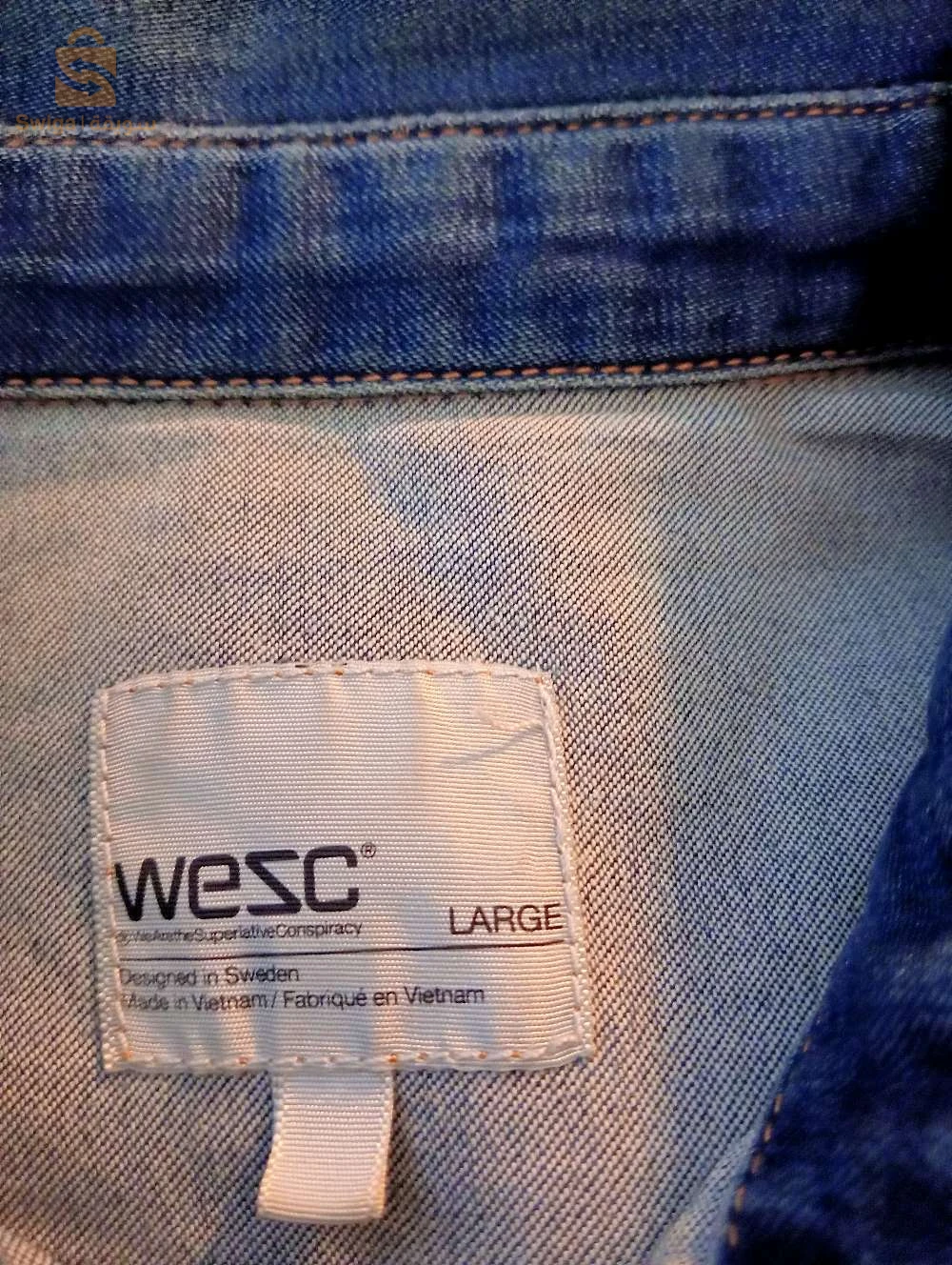 chemise jean original état neuf taille L large XL