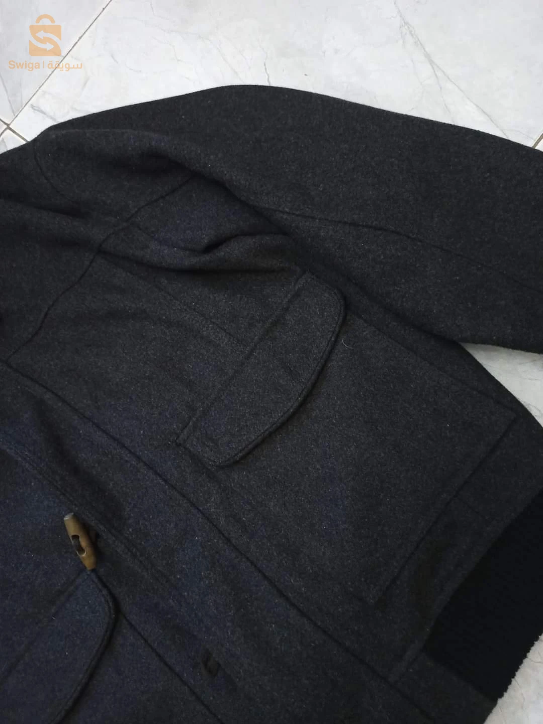 jacket original Cachemire taille L tlebes XL
العرض 60 سم 
الطول 66 سم