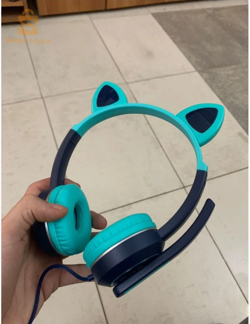 كاسك سماعات الاذن بلوتوث