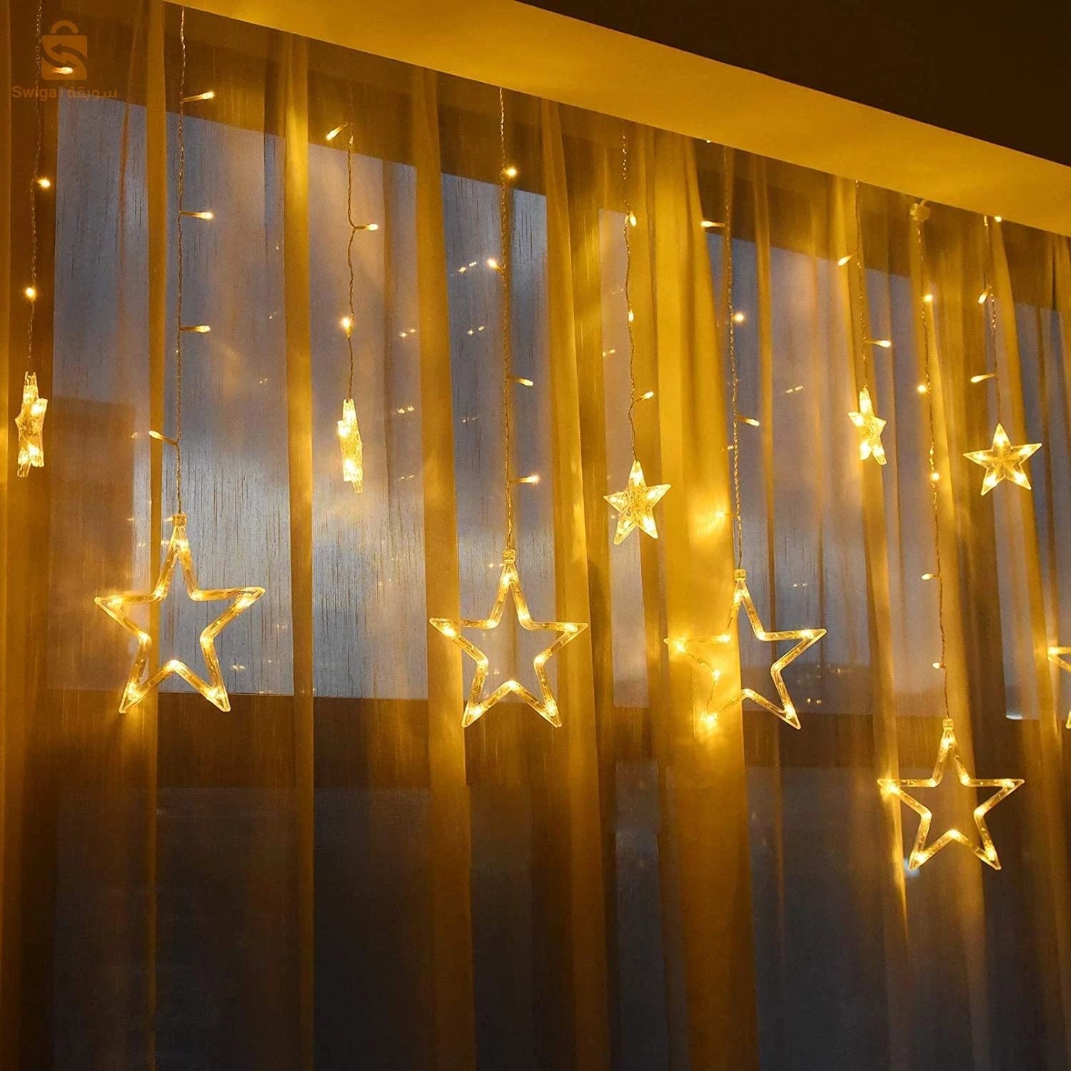 Guirlande lumineuse étanche LED décor pour salle, maison, fête de mariage, fenêtre