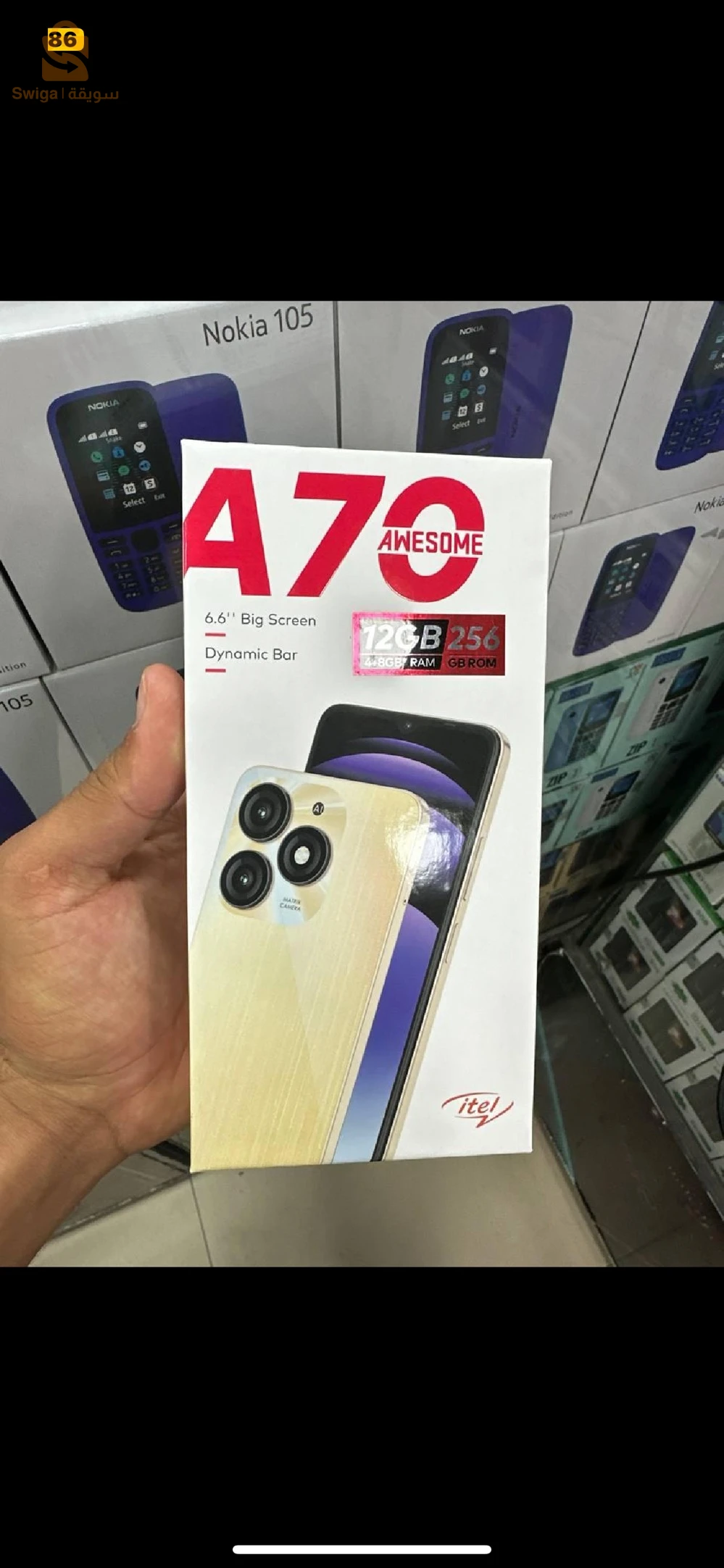 Smartphone awesome a70 original