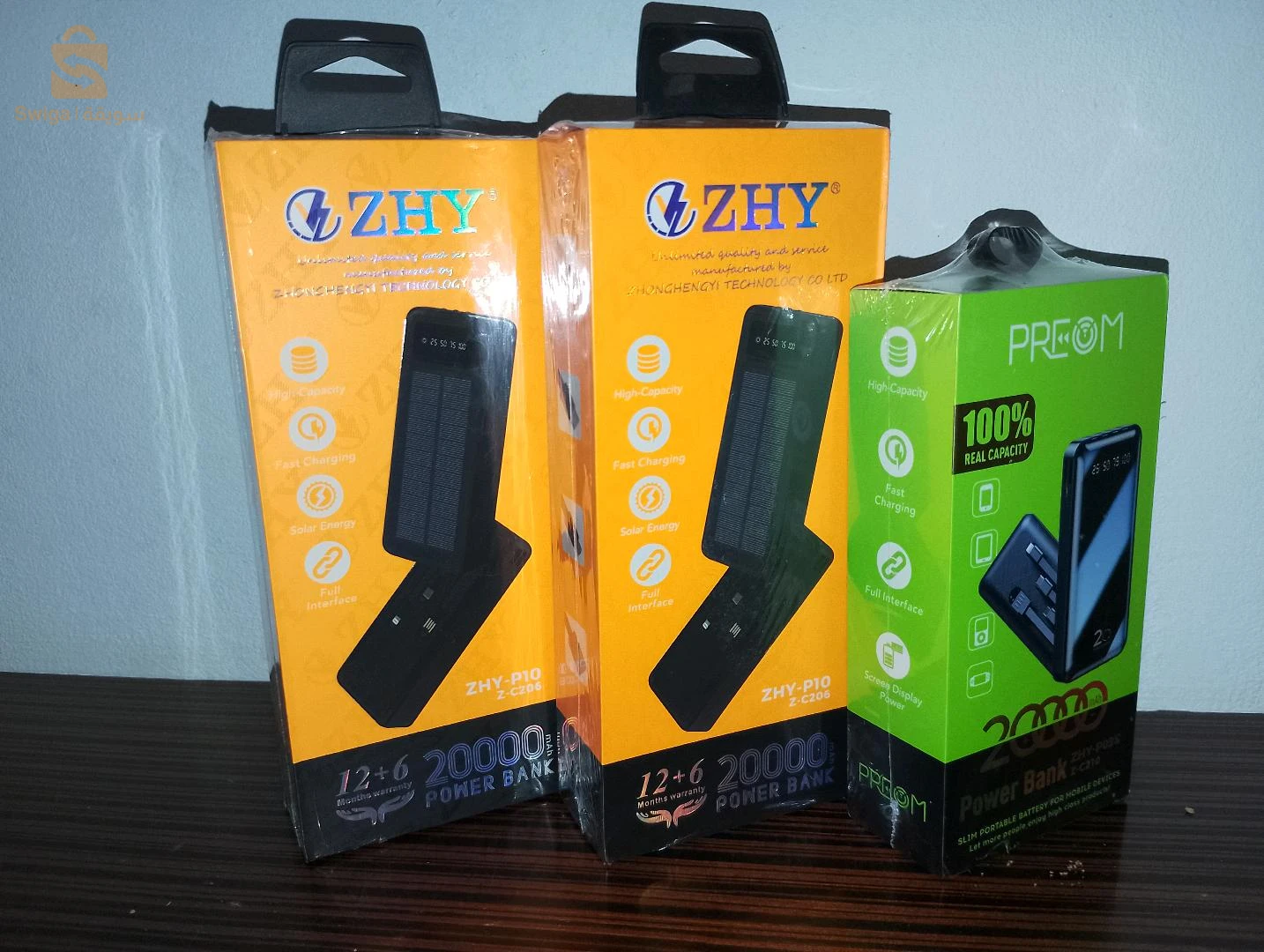 power banks 20000 mah fast charge sous emballage