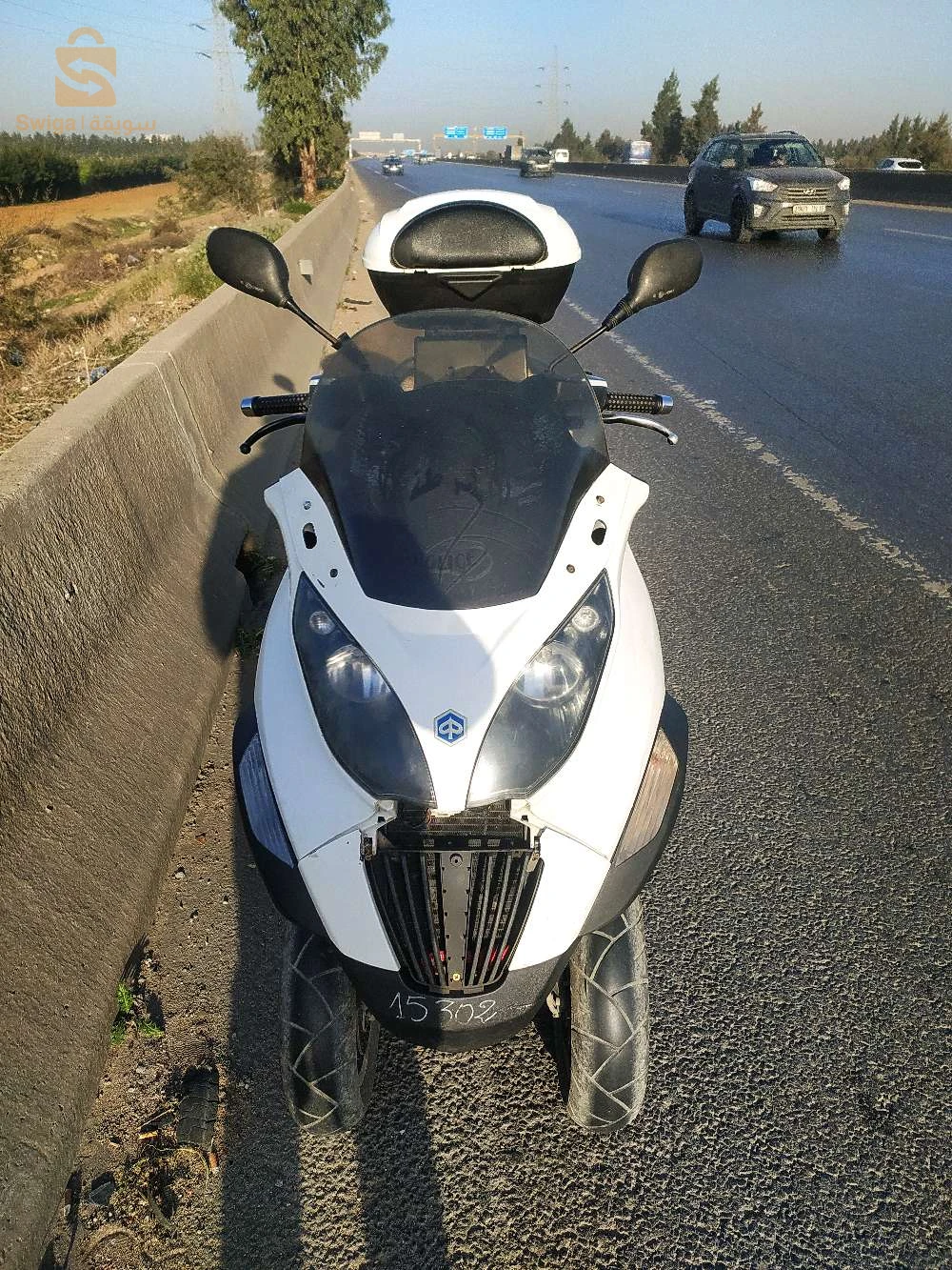 moto piaggio 2009 جديدة تاع كسبة