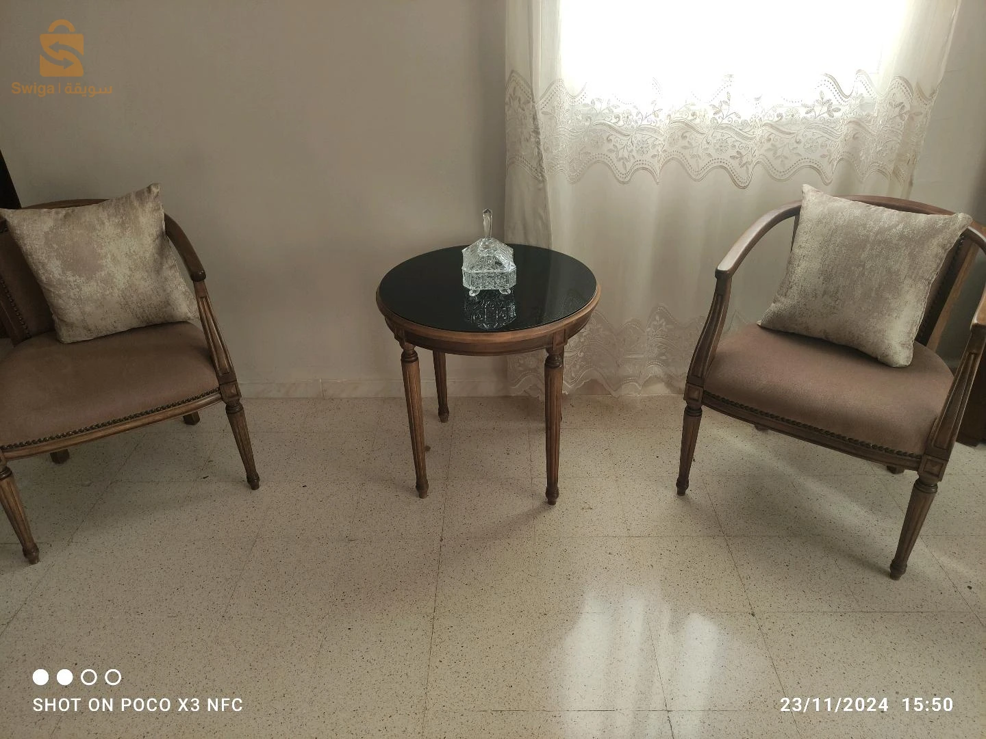 à vendre salon 5 places et tête à tête