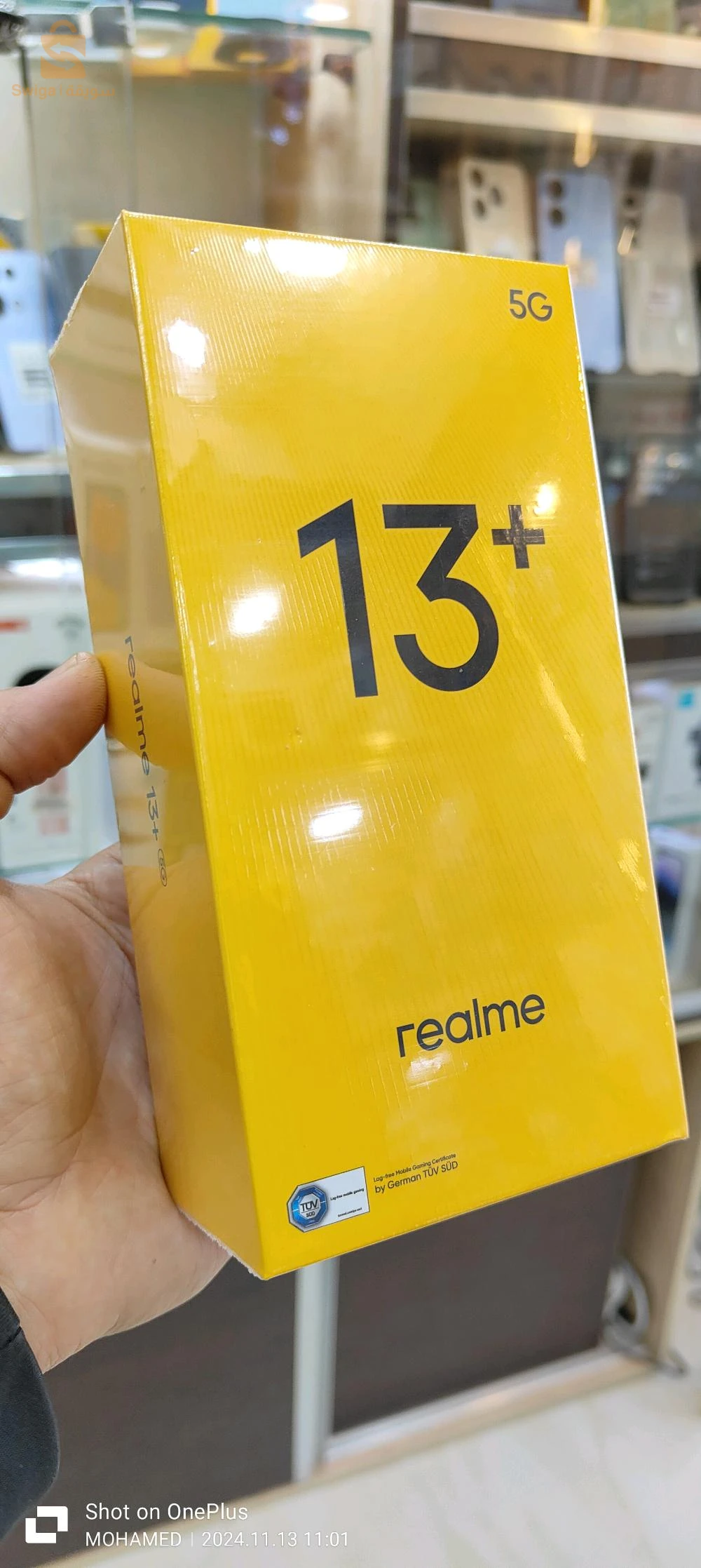 REALME 13 PLUS 5G JAMAIS UTILISÉ 8/265 VERSION GLOBAL