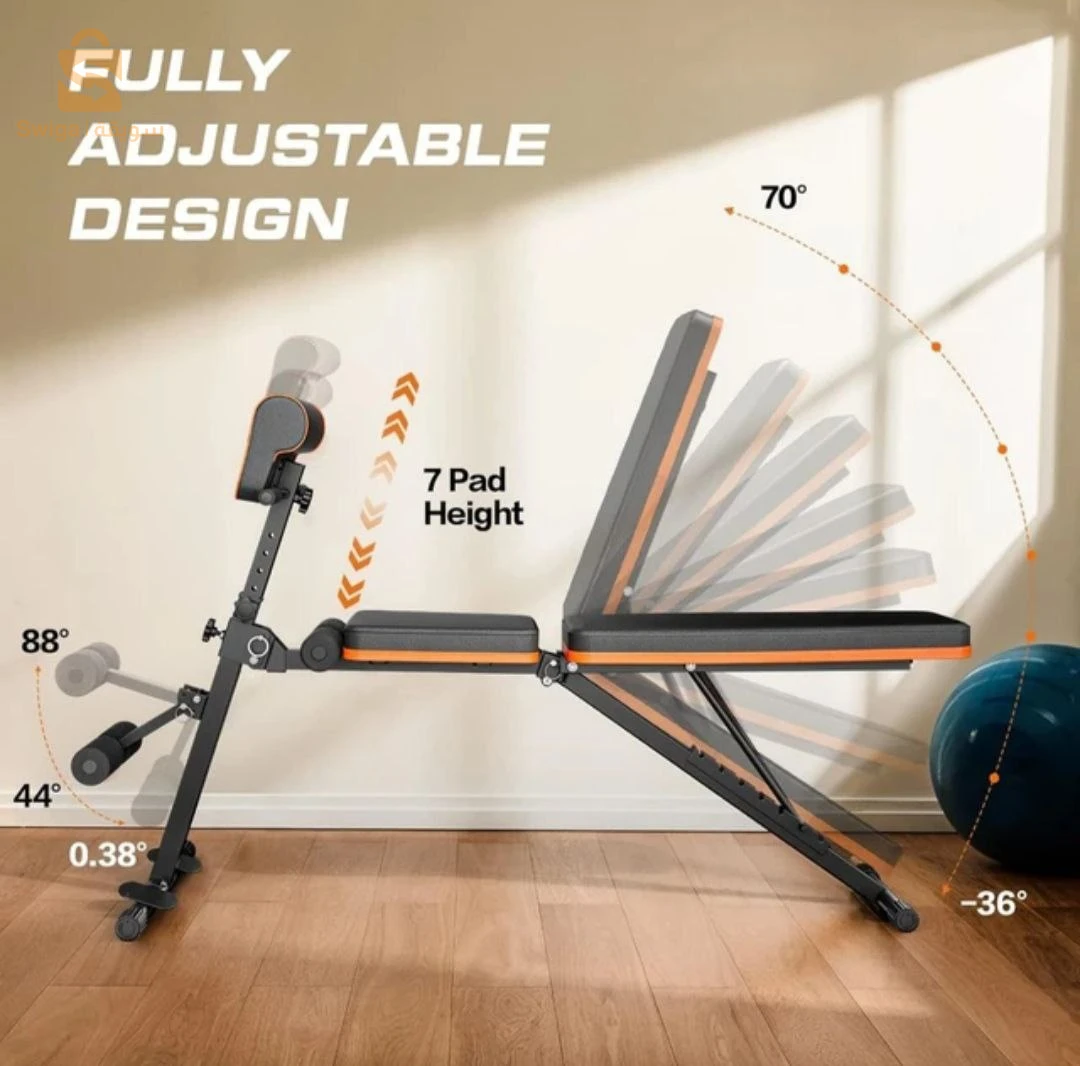 🔴Banc de musculation réglable