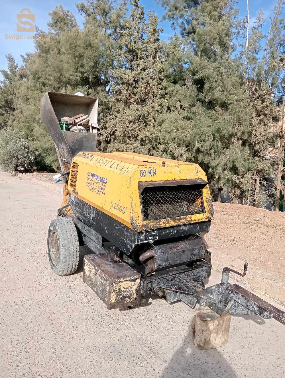 pompe béton fapobénas 2500