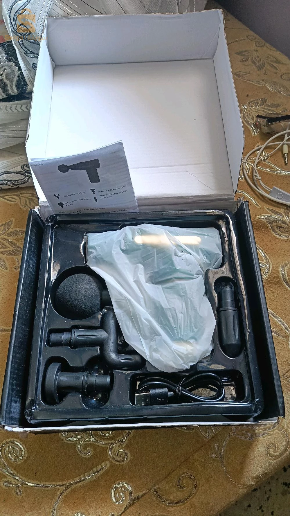 massage gun (مسدس التدليك)nouveau4500da فيه مساعدة