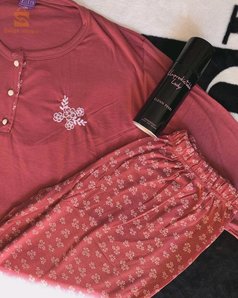 Pyjama coton 🌺 tussu hayl 
Les taille : m l xl xxl  
Livraison disponible 58 wilaya