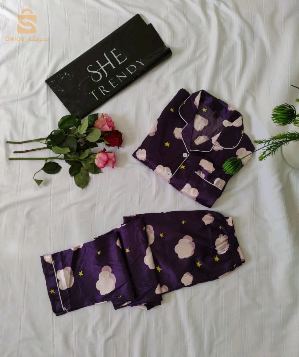 بيجاما ساتان SHEIN