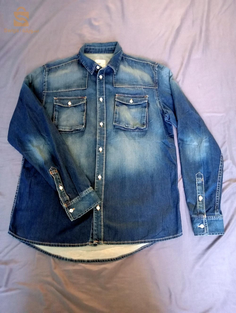 chemise jean original état neuf taille L large XL