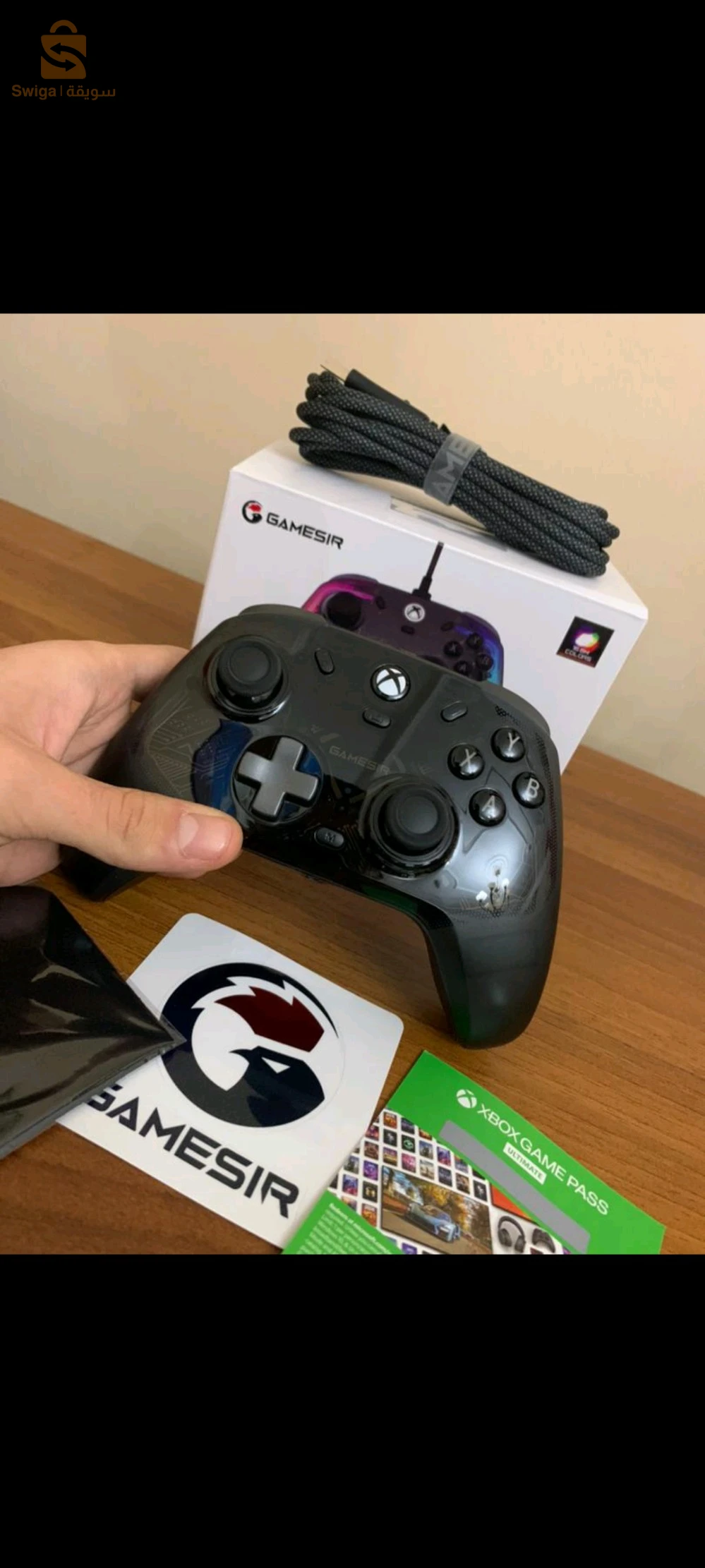 Manette filaire GameSir Kaleid pour Xbox Series X|S, Xbox One, Windows 10/11 et Steam