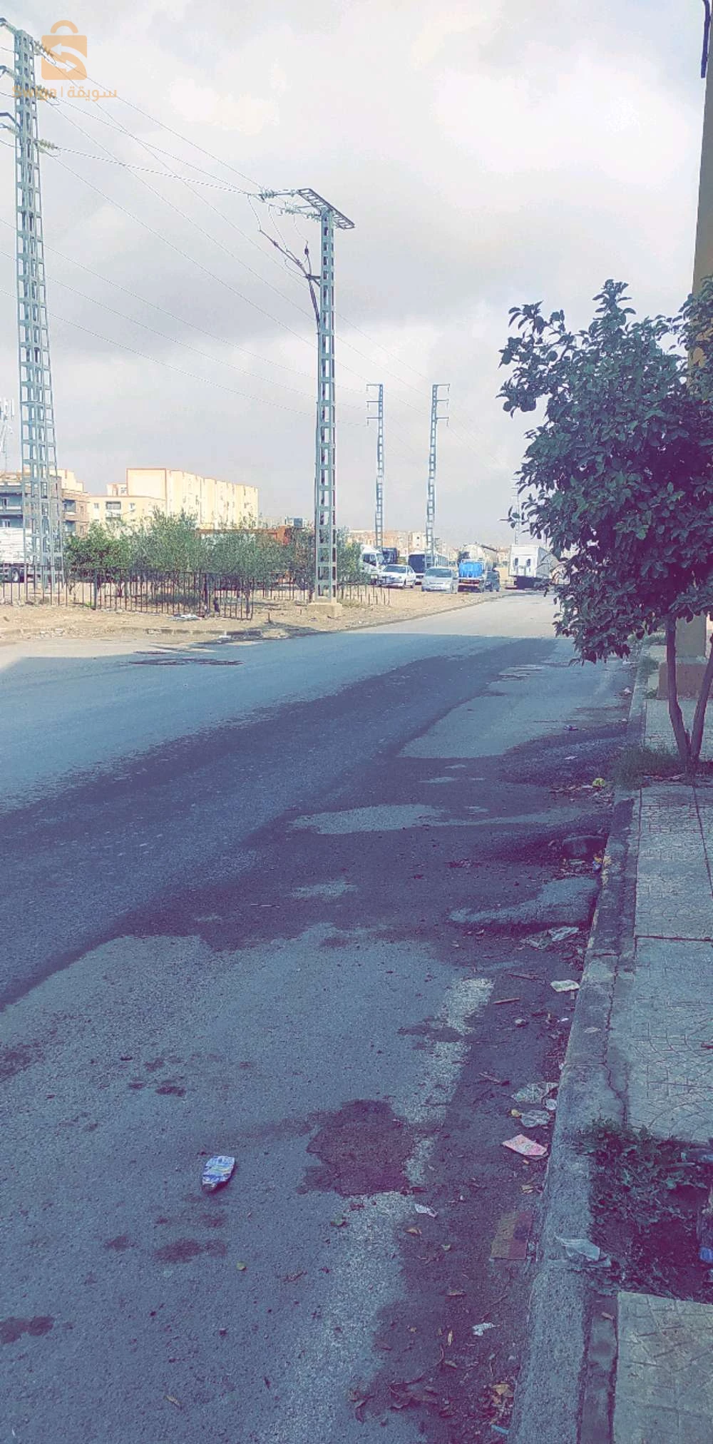 حي اولاد سيدي ابراهيم مقابل السكة الحديدية