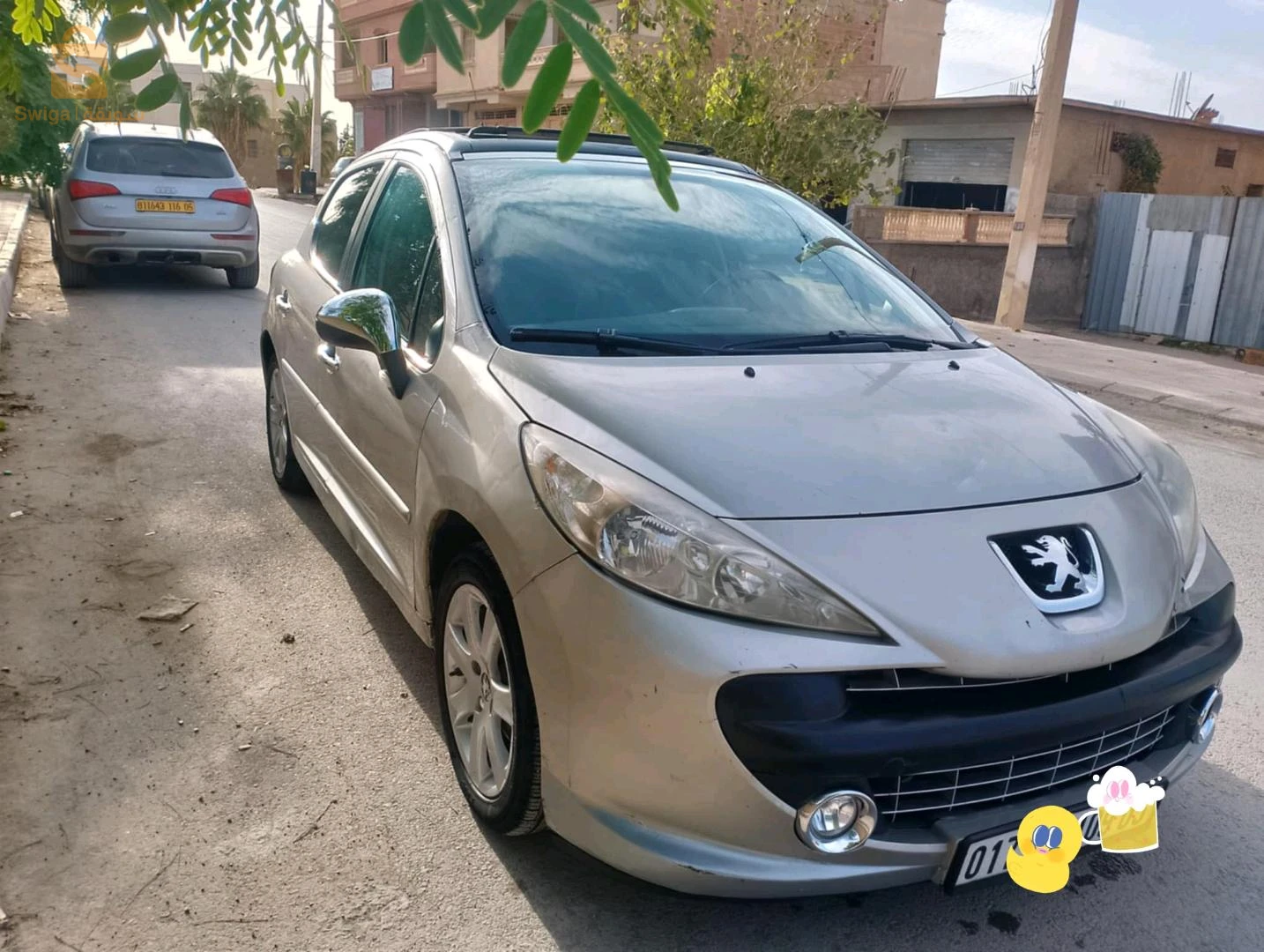 سيارة 207 للبيع