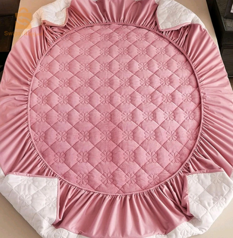 Drap Housse Protection de Matelas en Coton épaissi matelassé