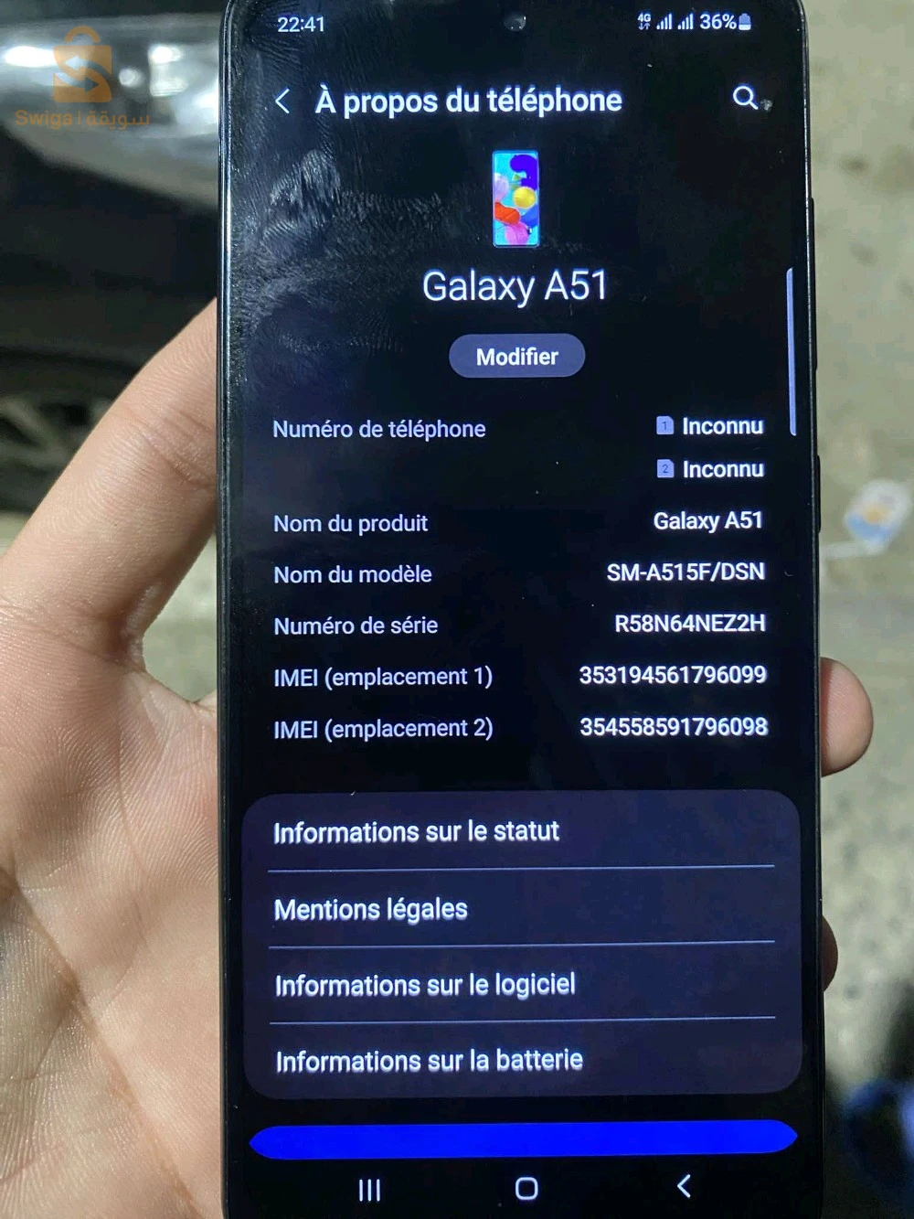 a51 samsung 
128/4