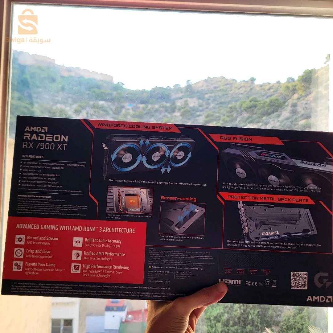 carte graphique Gigabyte Radeon RX 7900 XT Windforce OC 20GB GDDR6 jamaiq utilisée