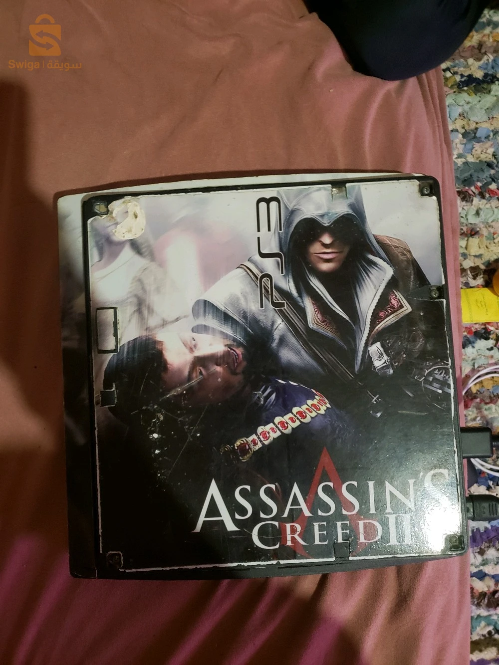 ps3 slim flashi 
بلاي ستيشن 3 سليم
hdm ميمشيش 
تمشي AV 
سعة التخزين 111 جيغا 
منات صون فيل 
معمرة ليجو مفلاشية
bon prix