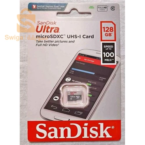 Carte mémoire 128 GB