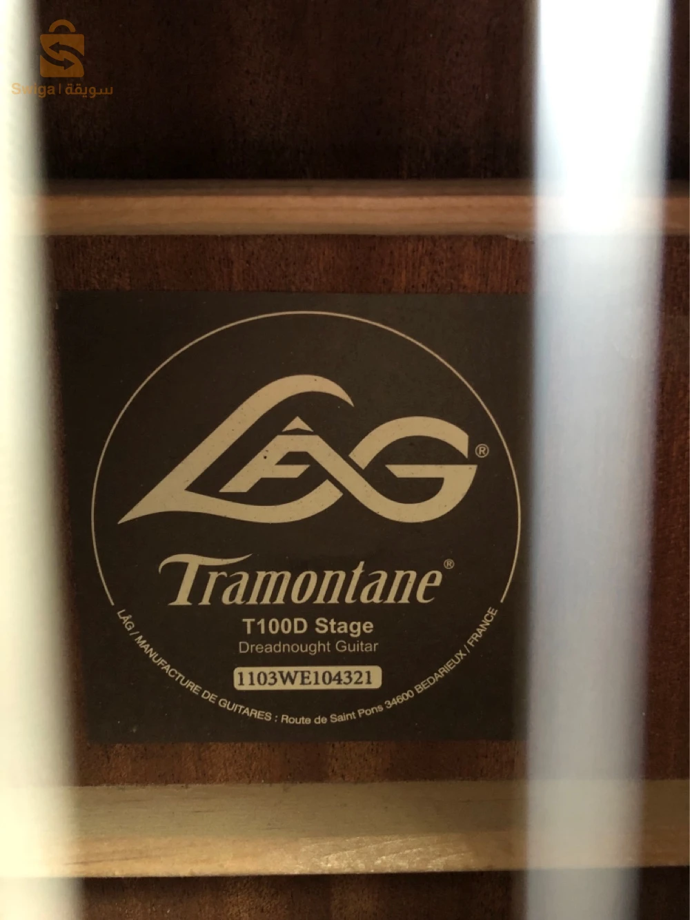 Guitare acoustique Lag