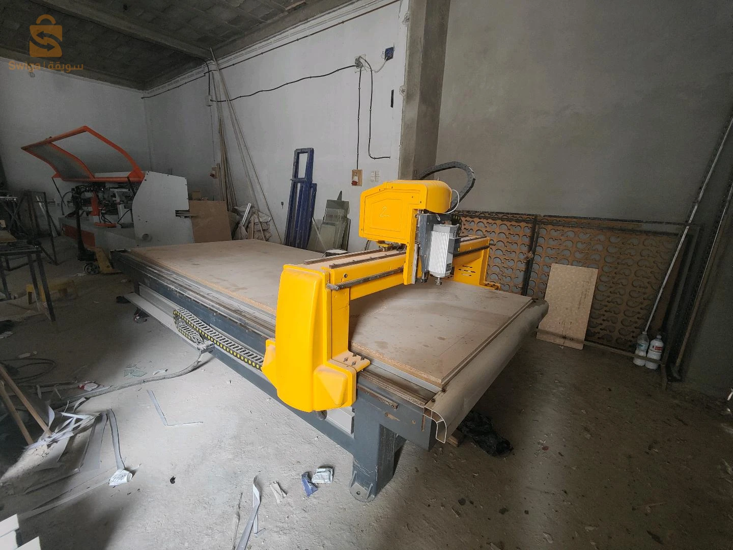 presse munbrane vaccum CMA CNC 180*400 plaqueuse de cham 5 opération