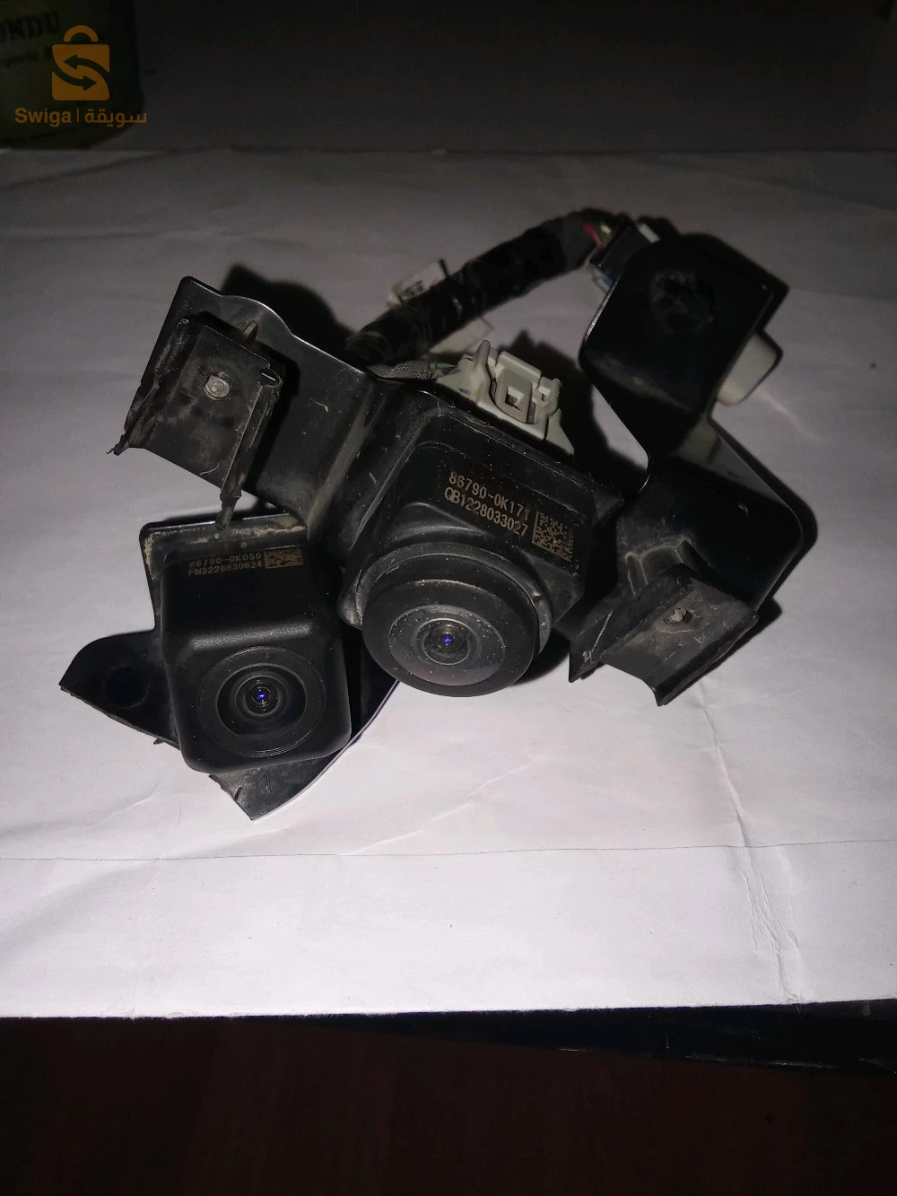 كاميرا خلفية وامامية السيارة تويوتا هيليكس زائد ضوء لوحة ترقيم