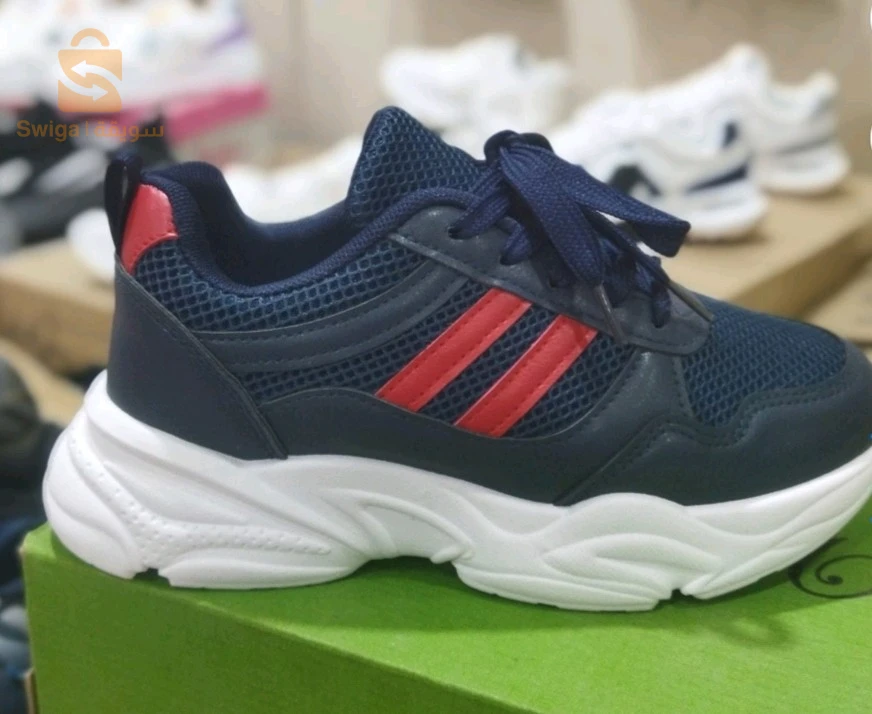 Chaussure streetwear casual confortable semelle absorbante au chocs - BLEU NUIT