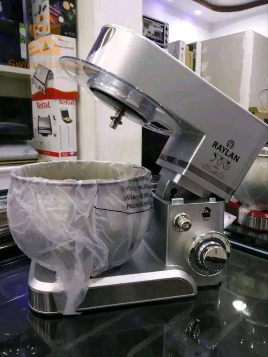 #Pétrin Raylan Garantie 24 mois 
✅ Prix hebal🔥 #_16000DA
✅ Bol et accessoires en Inox
✅ Capacité 5 litres
✅ Disponible en noir et en gris
✅ Accessoires crochet a pate .. batteur a plat , Fouet, spatule 
✅ Pied anti dérapages
✅ Lampe témoin Led 
✅ Couver transparent
التوصيل متوفر الى 58 ولاية والدفع عند الاستلام