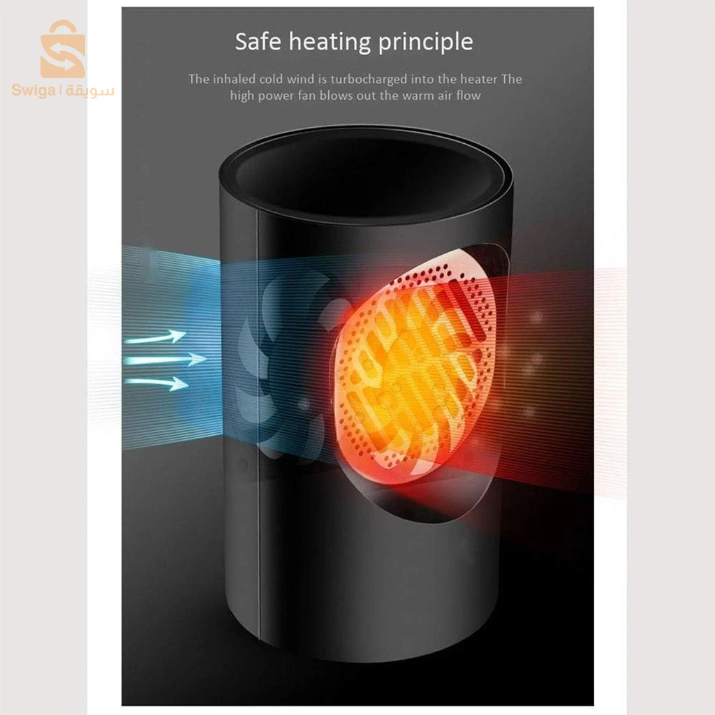 مدفأة كهربائية صغيرة - اقتصادية و قوية