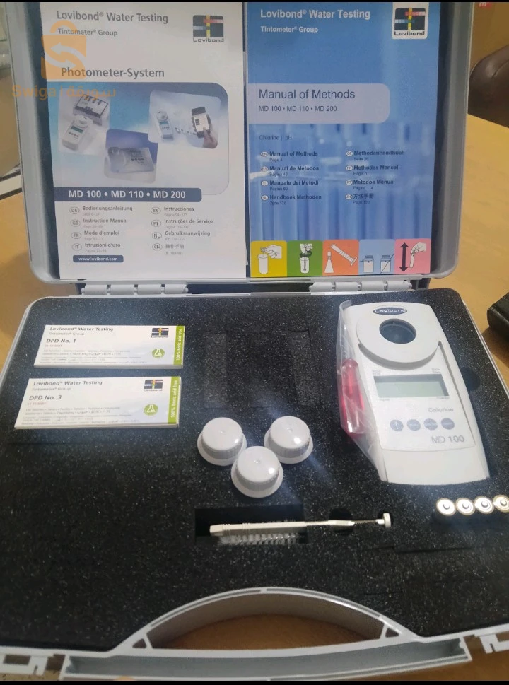 Photomètre pour chlore MD100.