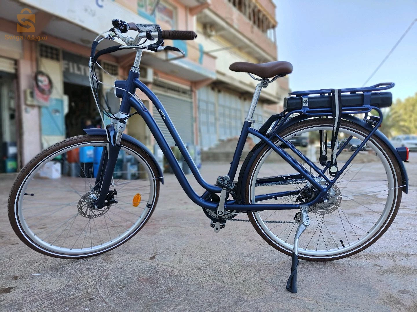 دراجة كهربائية Btwin elops 900e classique 
مع شاحن اصلي