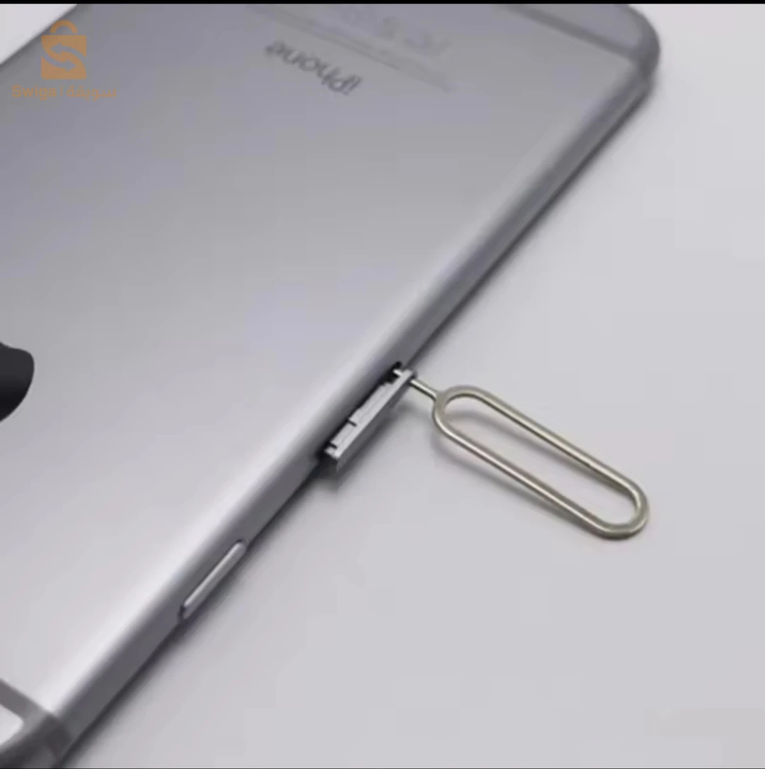 Éjecteur universel en acier inoxydable pour téléphones portables,
إبرة هاتف