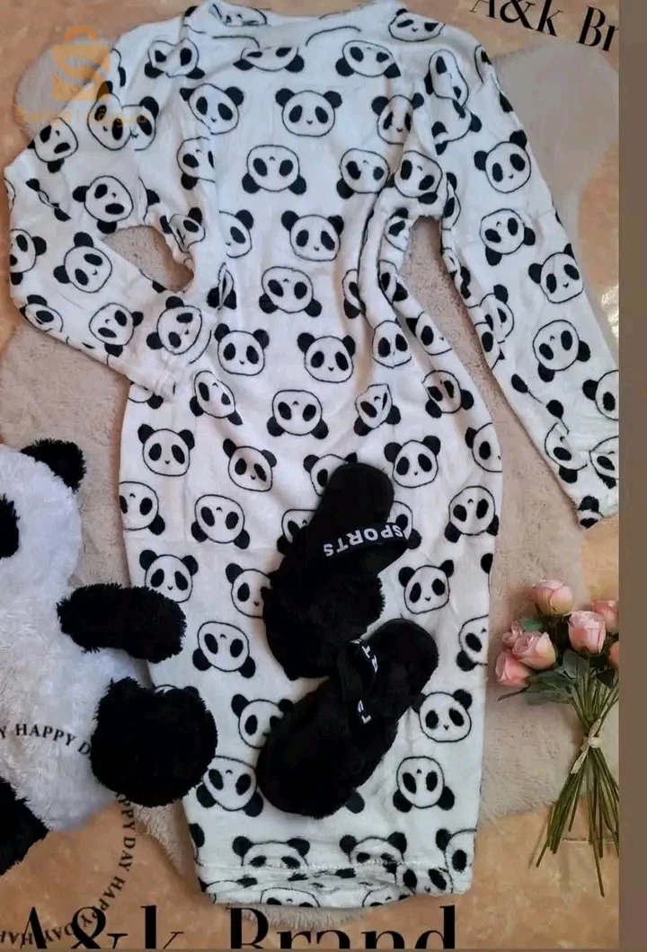 Robe pyjama polaire