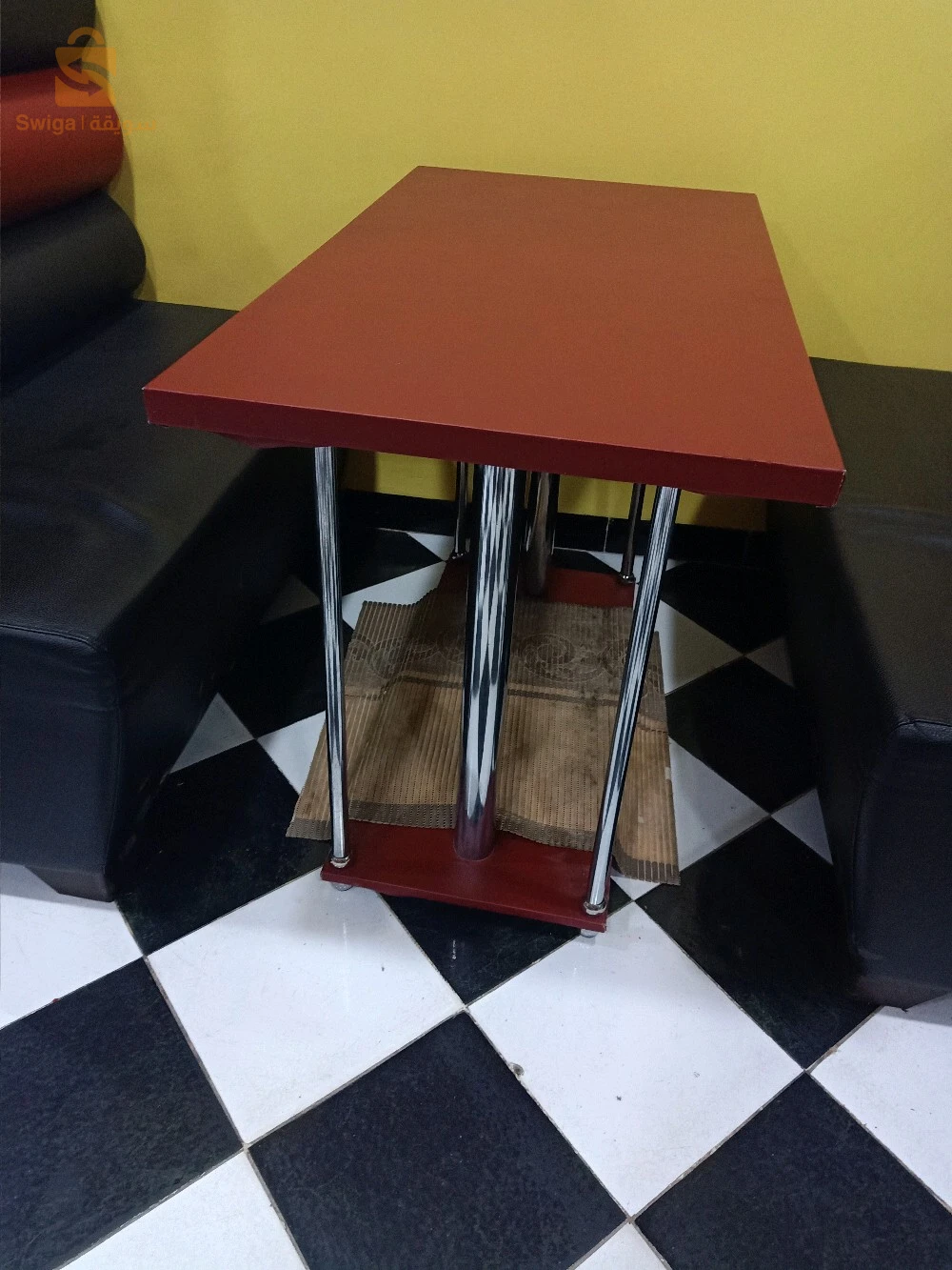 banquettes et tables