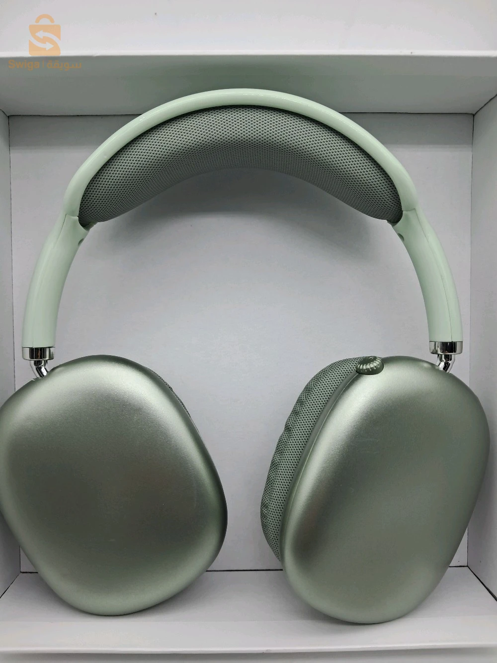 Casque Bleutooth AiR pods maxAvec pochette كاسك بلوتوتوت اير بودس