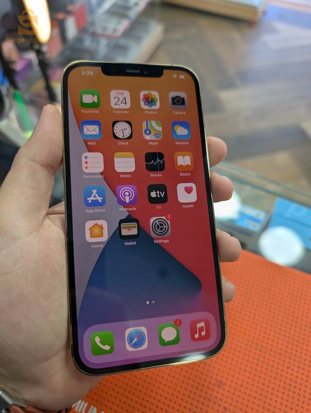 iPhone 12 pro max double sim 91%