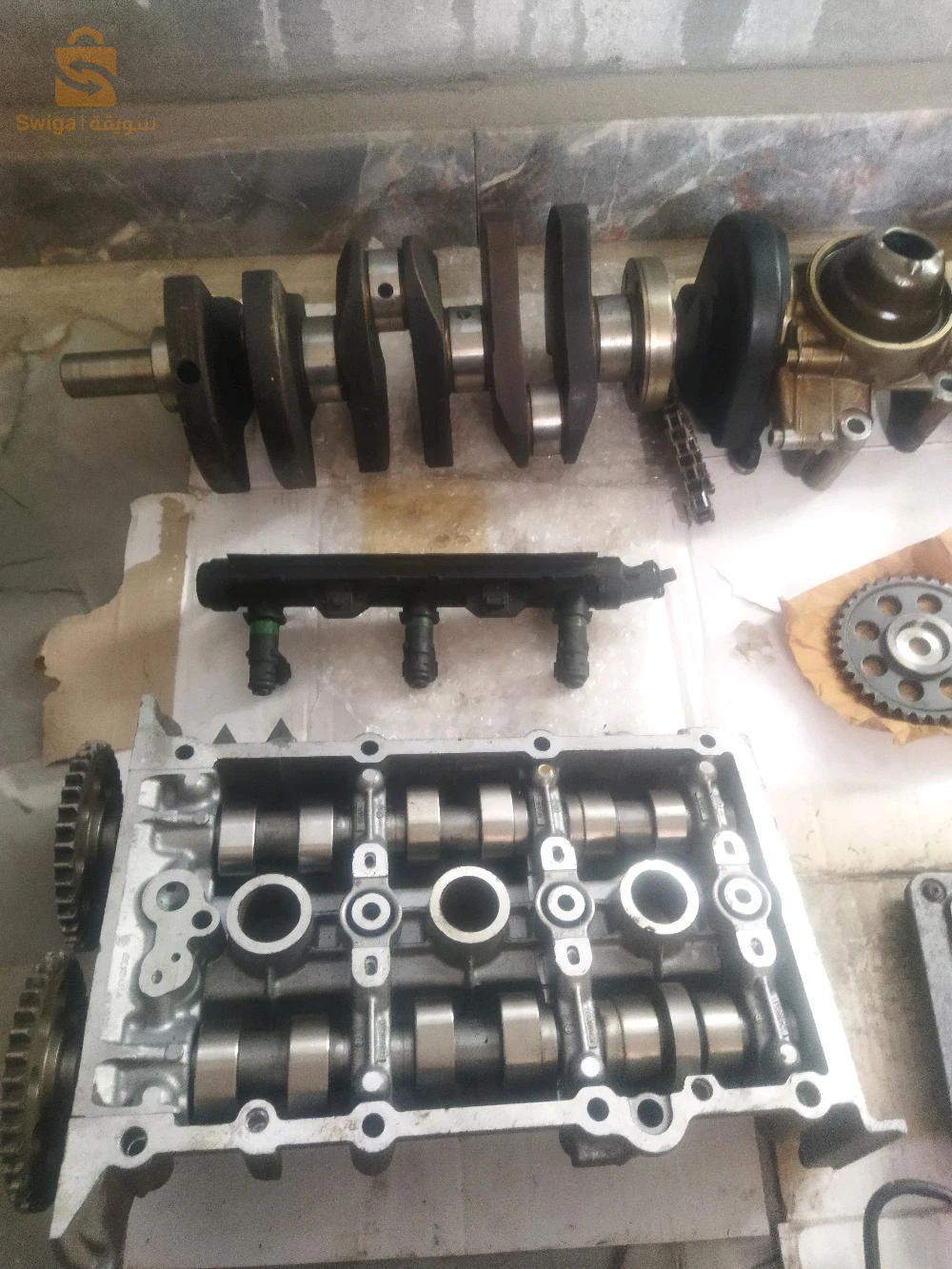 أجزاء من محرك 1.2 12v