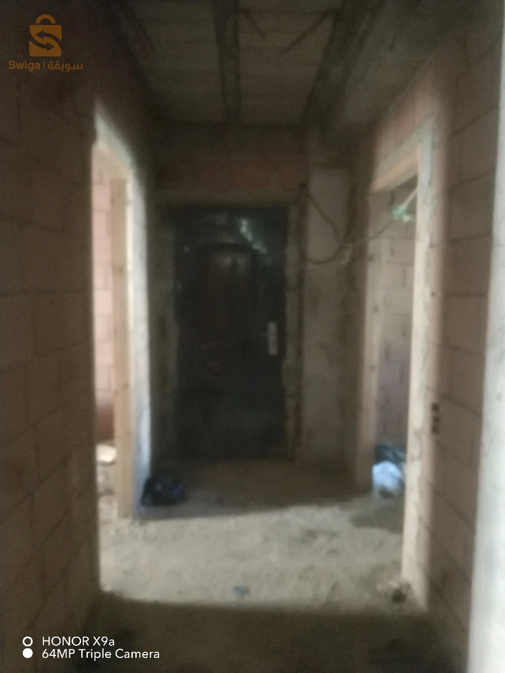 Salam j'ai un appartement f3 superficie 73.56m semi fini