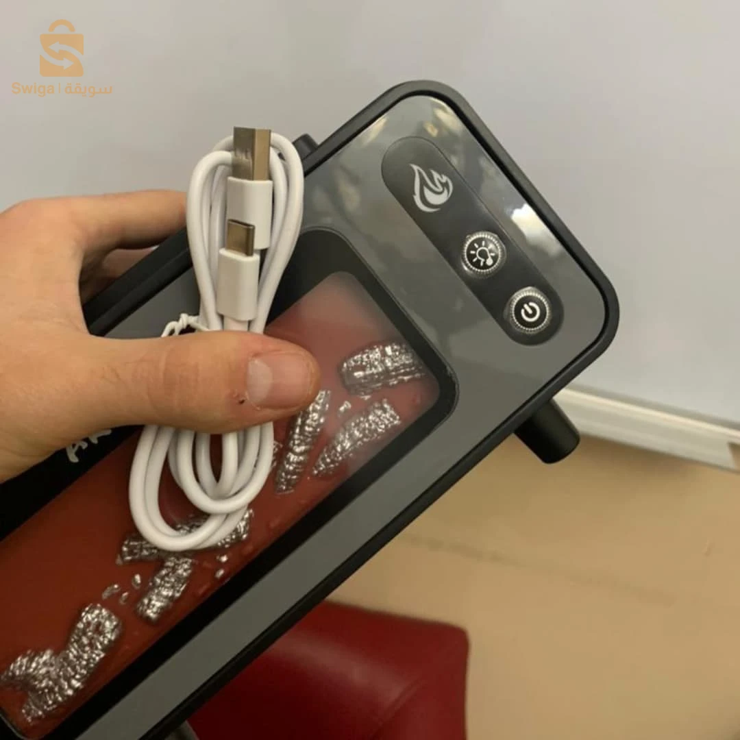 Diffuseur d’huiles essentielles et humidificateur à flamme