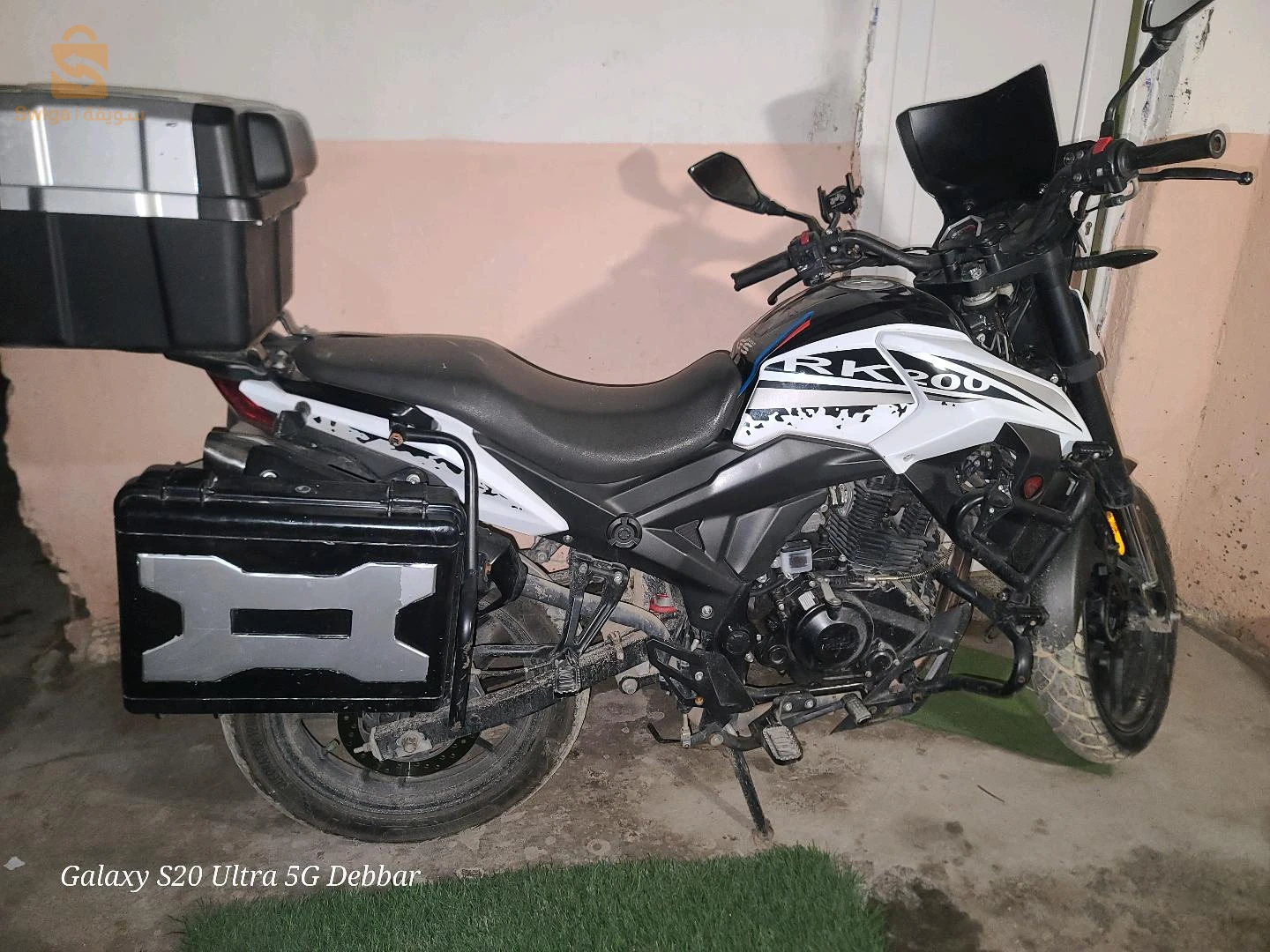 RK 200cc 2022 machi 23000 moteur chbab kolchi reglo w khadam