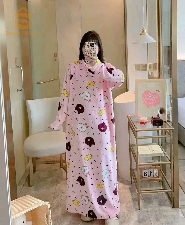 Robe pyjama polaire