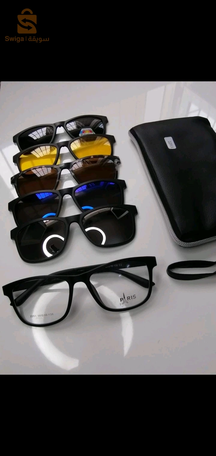 Lunette 6 En 1  2202A Optique / Soleil / Nuit