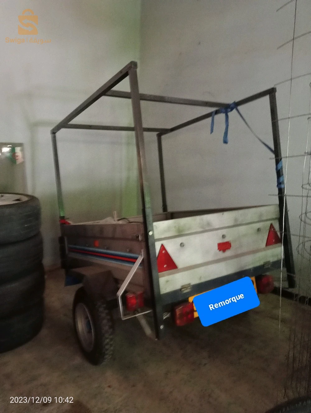 Remorque 125*125