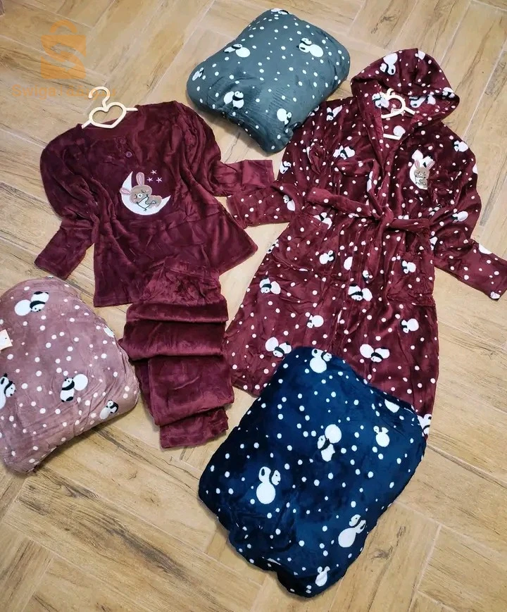 pyjama femme 3 pièces