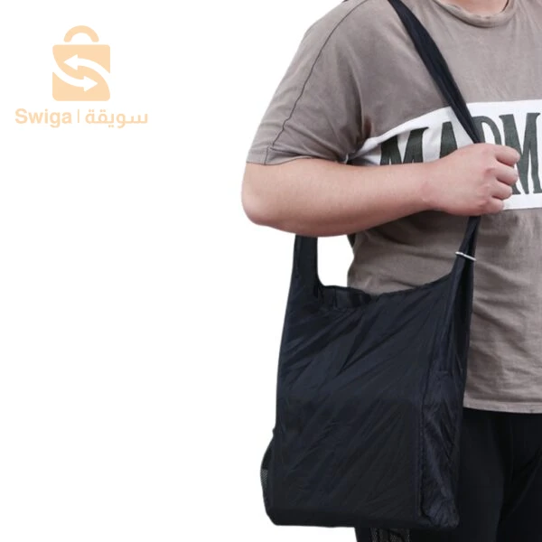Petit sac de courses à disques rétractable – حقيبة تسوق قرصية صغيرة قابلة للسحب