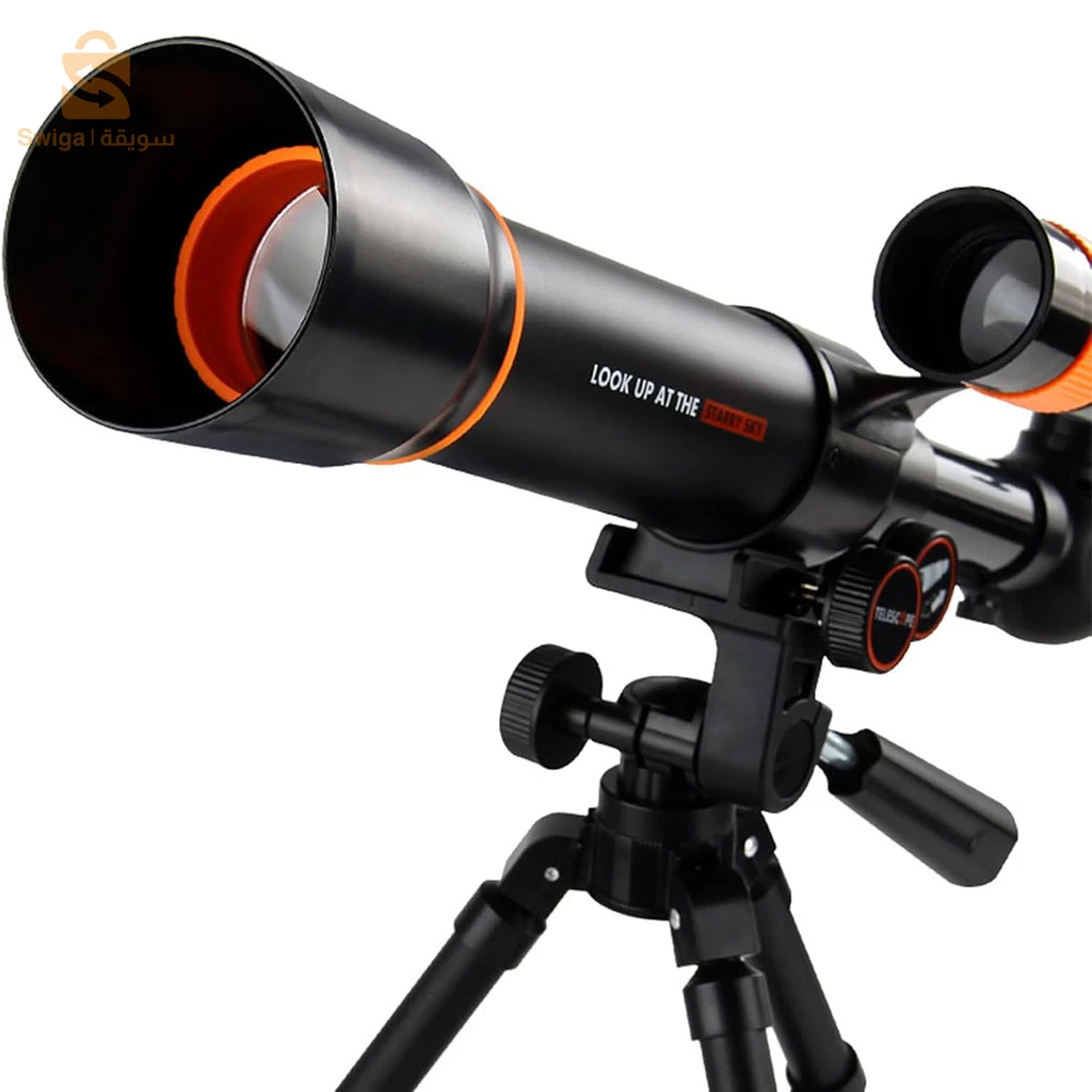 Télescope réfracteur d’ouverture pour observer les étoiles avec trépied réglable