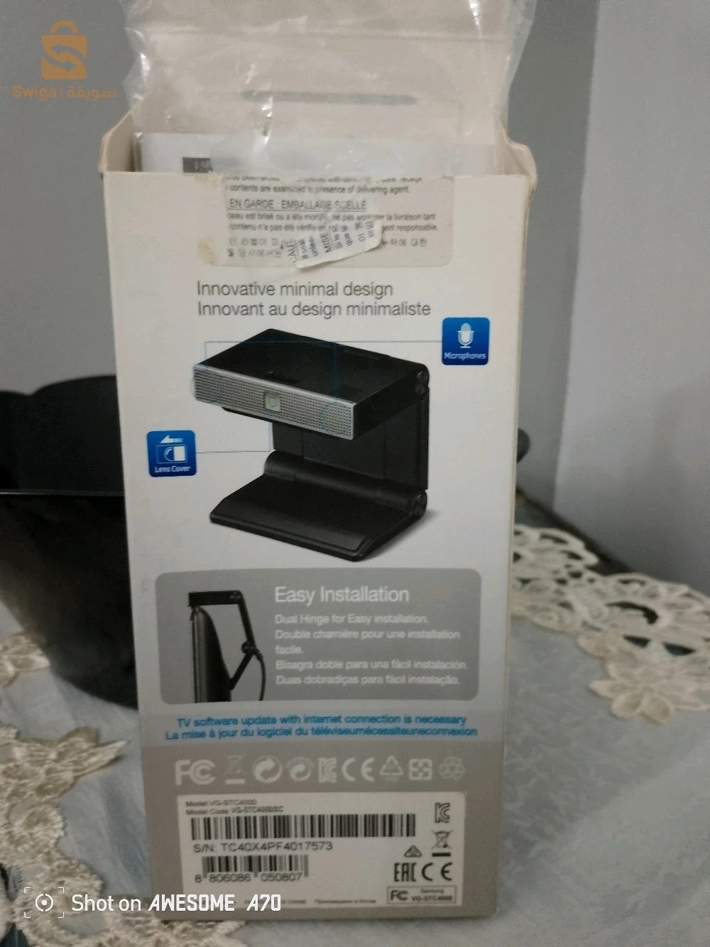 une caméra de télévision pour Skype et Messenger