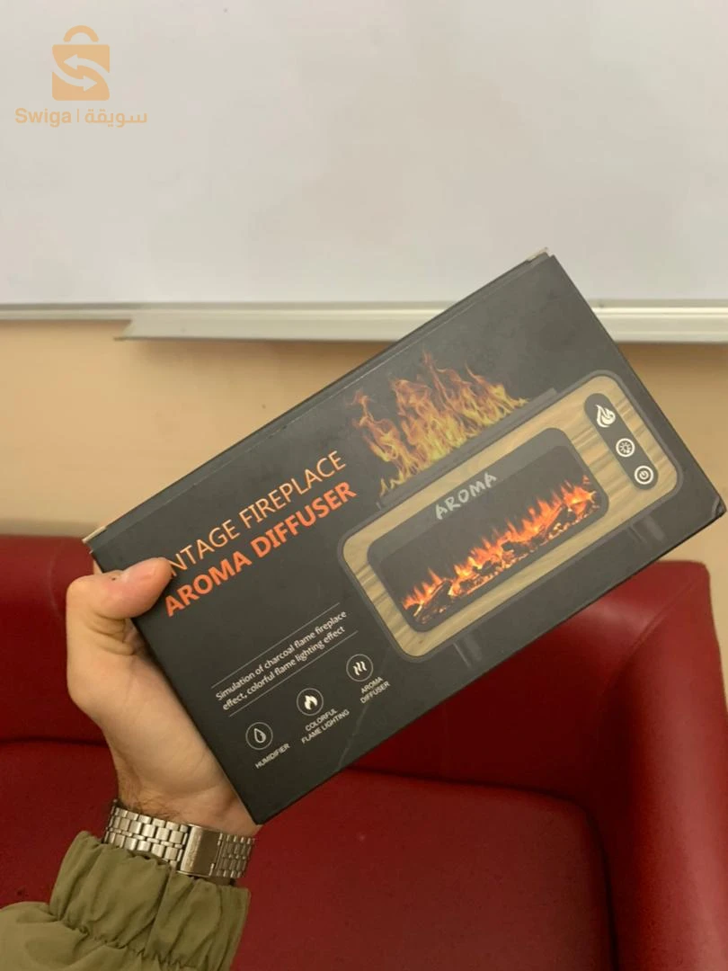 Diffuseur d’huiles essentielles et humidificateur à flamme