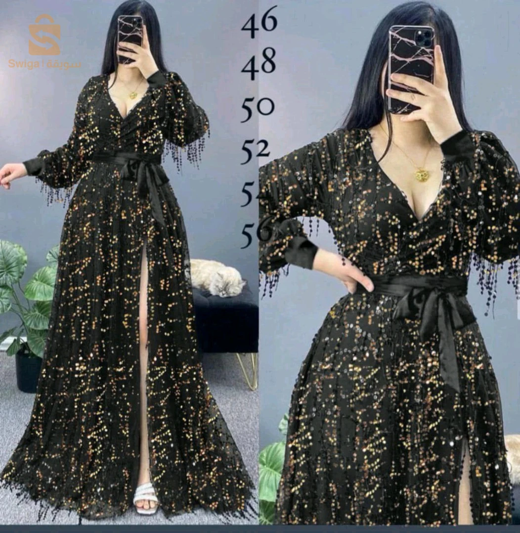 robe soirée tendances 😍🤩taille de 46 à 56♥️livraison 58 wilaya 🇩🇿🚚